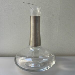GEORG JENSEN Koppel Crystal Wine Carafe with wire